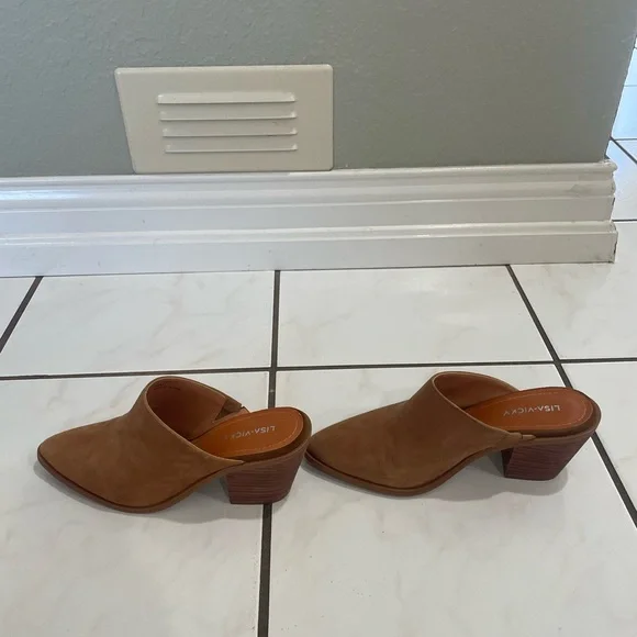 Lisa Vicky Brown Mules - Picture 3 of 5